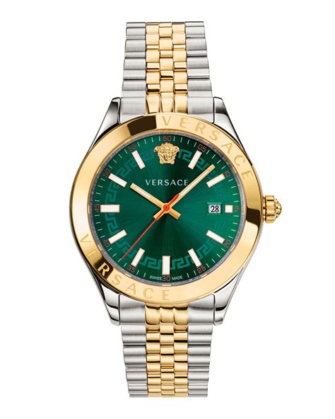 versace hellenyium two-tone bracelet watch|Versace hellenyium watch.